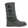 UGG Australia Women's Classic Cardy Boots Footwear Grey Size 5