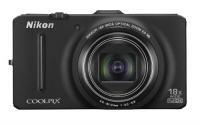 Nikon COOLPIX S9300 16 MP CMOS Digital Camera with 18x Zoom NIKKOR ED Glass Lens and Full HD 1080p Video (Black)