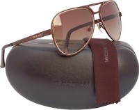 Michael Kors M2060S Peyton Aviator Sunglasses Brown (253) MK 2060 253 Authentic