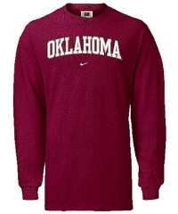 Nike Oklahoma Sooners Crimson Youth Classic Long Sleeve T-shirt M 12-14