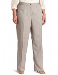 Jones New York Women's Plus-Size Slim Pencil Pant, Muslin Multi, 14W