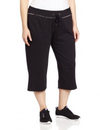 Calvin Klein Performance Women's Plus Size Everyday French Terry Crop Pant