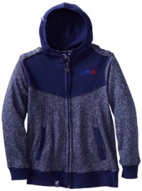 LRG - Kids Boys 8-20 Overdraft Hoodie, Navy, Small