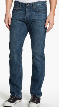 Lucky Brand 121 Heritage Slim Straight Stretch Jeans in Ol Vicksburg Sizes W28-36 (32Wx 30L)