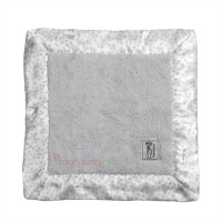 Little Giraffe Chenille Confetti Blanky - Silver