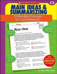 Main Ideas & Summarizing: 35 Reading Passages for Comprehension