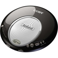 Coby CXCD114BLK Slim Personal CD Player, Black