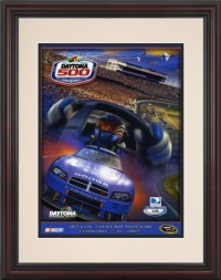 NASCAR Framed 8.5 x 11 Daytona 500 Program Print Race Year: 51st Annual - 2009