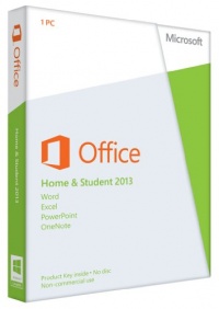 Office Home & Student 2013 Key Card 1PC/1User