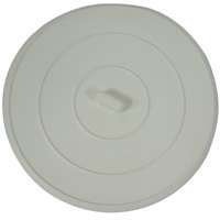 Suction Sink Stopper, White