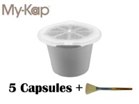 My Kap Refillable Capsule for Nespresso, 5-Pack