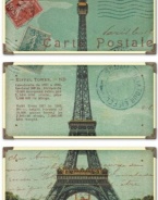 Uttermost Eiffel Tower Carte Postale, Set of 3