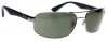 Ray Ban Sunglasses RB3445 107 Gunmetal/Crystal Green 61mm