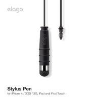 elago EL-Stylus-IPS Mini Stylus Pen for iPhone 4/3GS/3G, iPad and iPod Touch, AT&T and Verizon iPhone 4, Galaxy S and Galaxy Tab