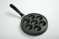 Norpro 3113 Cast-Aluminum Nonstick Aebleskiver Stuffed-Pancake Pan