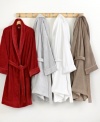 Bring the luxury of the spa to your home with this ultra-soft bathrobe from Hotel Collection, featuring incredible Turkish cotton texture for over-the-top comfort. In four sophisticated hues.