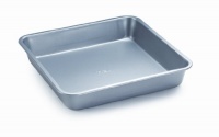 T-fal J0875264 Nonstick Square Cake Pan, Gray