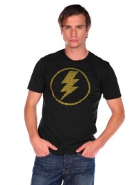 Chaser Mens Lightning Bolt Tee - Vintage black - Medium