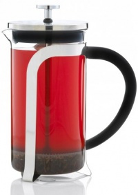 GROSCHE Oxford French Press Coffee and tea maker, 1.0l 34 fl. oz 8 cup (3 coffee mugs). All stainless steel filter (no plastic parts in filter press)