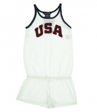 Ralph Lauren Girl's 2012 Olympic Team USA Shortall White Small 7