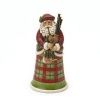 Jim Shore Heartwood Creek from Enesco Scottish Santa Figurine 6.75 IN