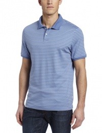 Calvin Klein Sportswear Men's Short Sleeve Liquid Small Stripe Polo