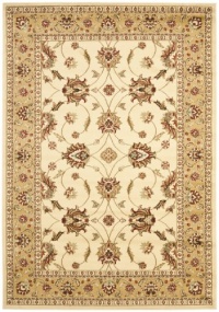 Safavieh Lyndhurst Collection LNH553-1213 Ivory and Beige Area Rug, 5-Feet 3-Inch by 7-Feet 6-Inch