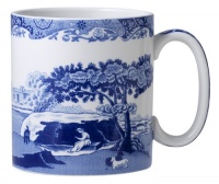 Spode Blue Italian Mug, Set of 4