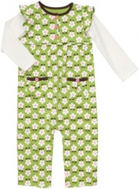 Carter's Infant Long Sleeve One Piece Coverall - Pretty Daisies-24 Months