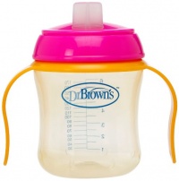 Dr. Brown's Soft Spout Training Cup, 6 Ounce, Colors May Vary