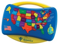 Tek Nek Encyclopedia Britannica Talking U.S. Puzzle