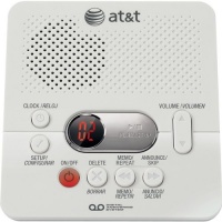 AT&T 1740 Digital Answering System with Time/Day Stamp Landline Telephone Accessory