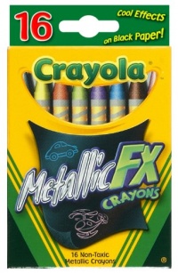 Crayola 16 Count Metallic FX Crayons