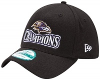 NFL Baltimore Ravens Super Bowl XLVII Champs Hat, Black