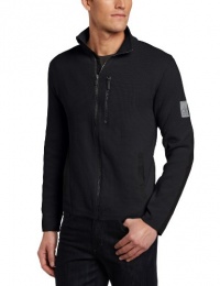 Calvin Klein Sportswear Men's Logo Full Zip Milano Sweater