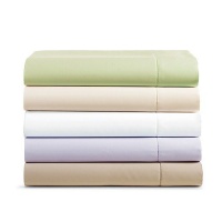 Sky Basic Solid Ivory QUEEN 4-Piece Sheet Set