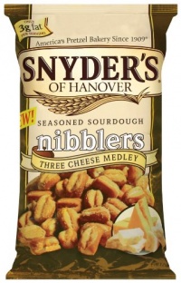 Snyder's of Hanover Three Cheese Medley Nibblers, 10-Ounce (Pack of 6)