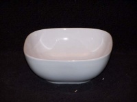 Denby White Squares Soup/Cereal Bowl