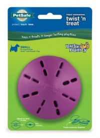 Premier Pet Busy Buddy Twist 'N Treat Dog Toy, Small