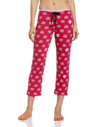 Paul Frank Women's Julius Print Pant with Logo Elastic