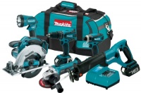 Makita LXT601 18-Volt LXT 6-Piece Lithium-Ion Cordless Combo Kit