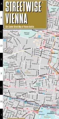 Streetwise Vienna Map - Laminated City Center Street Map of Vienna, Austria