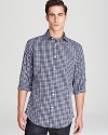 The Men's Store at Bloomingdale's Plaid Sport Shirt - Classic Fit