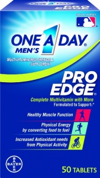 One-A-Day Men's Pro Edge Multivitamin, 50-tablet Bottle