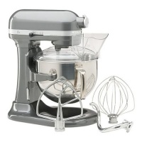 KitchenAid KP26M1PSL Professional 600 Series 6-Quart Stand Mixer, Silver