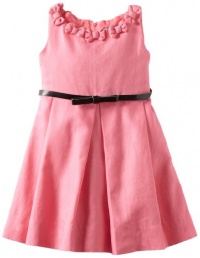 Hartstrings Girls 2-6X Toddler Heavy Sleeveless Dress, Bubblegum, 2T