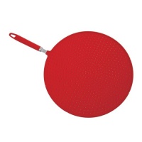 Norpro Grip-EZ Red Silicone Splatter Screen Strainer