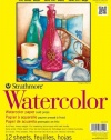 Strathmore 300 Series Watercolor Paper 9 in. x 12 in. pad pad of 12 wire bound