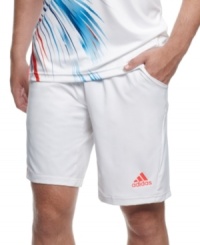 Made to move-these active bermuda shorts from adidas feature ClimaCool and ForMotion technologies for top performance.