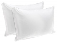 Rest Right 100% Cotton Zippered Pillow Protector, Set of 2, Queen